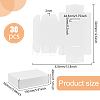 Cardboard Paper Shipping Box LS-CON-WH0089-57-2