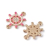 Alloy Enamel Connector Charms ENAM-I054-06F-2