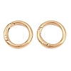 Zinc Alloy Spring Gate Rings AL-CBAC079-07LG-1