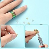 4Pcs 4 Colors Brass Rings RJEW-YW0001-05-5