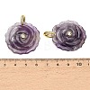 Natural Amethyst Pendants GG-CBA4625-05G-02-3