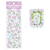 Flowers with Rabbits Paper Sticker PW-WGCFCFE-06-1