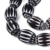 Handmade Millefiori Glass Barrel Beads LA-N002-06F-3