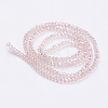 Electroplate Glass Beads Strands X-EGLA-R048-2mm-31-2