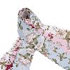 6 Yards 3 Colors Polyester Flower Printed Ribbon OCOR-A008-03B-2