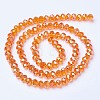 Electroplate Glass Beads Strands LS-EGLA-A034-T1mm-B16-2