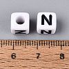 Opaque Acrylic Beads SACR-N020-04A-N-4