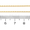 Long-Lasting Plated Brass Coreana Chain Necklaces NJEW-K112-08G-NF-3