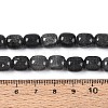 Baking Paint Crackle Glass Beads Strands DGLA-N019-01B-12-2