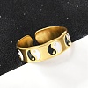 304 Stainless Steel Adjustable Cuff Rings RJEW-Q015-01G-C-1