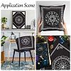 2 Sheets 2 Style Non-Woven Fabric Tarot Tablecloth for Divination AJEW-CN0001-62A-7