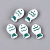 Handmade Porcelain Ceramic Beads PORC-Q005-06B-1