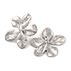 Tarnish Resistant 304 Stainless Steel Stud Earrings for Women EJEW-Z057-02P-2