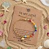Summer 304 Stainless Steel Charm Bracelets VE3377-2-1