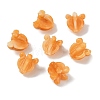 Synthetic Coral Carved Beads BSHE-P034-01A-1