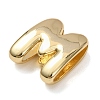 Brass Beads KK-B167-27G-02M-2