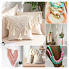 8 Skeins 8 Colors Braided Cotton String Threads for Crafts Knitting Making OCOR-TA0003-56-8