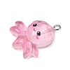 Ocean Theme Transparent Resin Pendants RESI-I351-03P-06-2