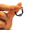 1Pc Cat Shape Glass Beaded Beads Finger Rings WG1374D-01-3