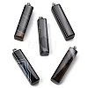 Natural Black Banded Agate(Dyed & Heated) Big Pendants G-F820-03P-03-1