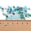 Electroplate Glass Beads GLAA-D020-01E-4
