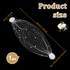 Nylon Fascinator Mesh Face Veil AJEW-WH0596-976-2
