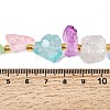 Raw Rough Natural Quartz Crystal Beads Strands G-Z131-J01-06-5