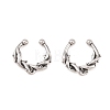 316 Stainless Steel Hoop Nose Rings AJEW-C044-05B-AS-4