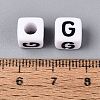 Opaque Acrylic Beads SACR-N020-04A-G-4