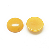 Natural White Jade Cabochons G-R416-12mm-06-2
