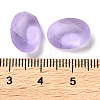 Frosted Glass Rhinestone Cabochons RGLA-G022-05A-371-3