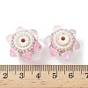 Sparkling Acrylic Rhinestone Beads CLAY-NH0003-01S-01-3