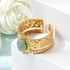 304 Stainless Steel Cuff Open Rings RJEW-F213-02G-09-5