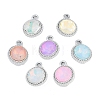 UV Plating Alloy Pendants FIND-M018-29P-1