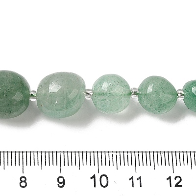 Natural Green Strawberry Quartz Beads Strands G-Q169-E06-01A-1