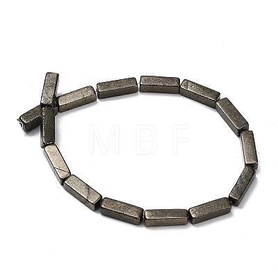 Natural Gold Pyrite/Golden Pyrite Beads Strands G-F833-I01-01-1