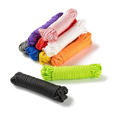 100M 10 Colors 7 Inner Cores Polyester & Spandex Cord Ropes RCP-LS0001-01C-1