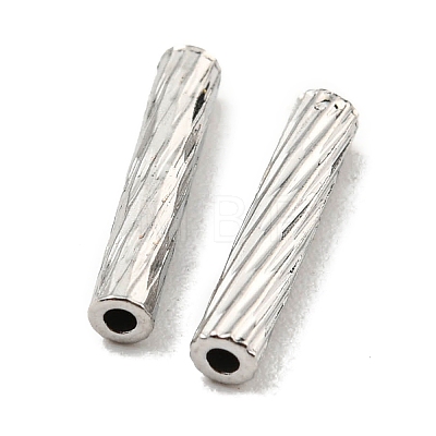304 Stainless Steel Tube Beads STAS-G310-37A-P-1