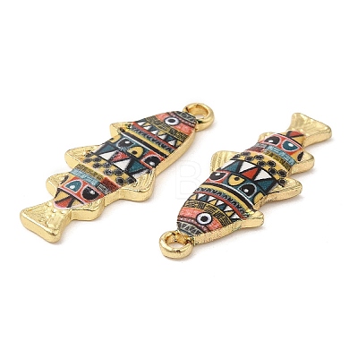 Alloy Enamel Pendants FIND-C037-16G-08-1-1