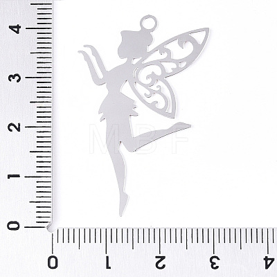 Anti-Tarnish 201 Stainless Steel Pendants X-STAS-N103-197P-1