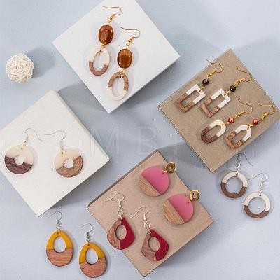 Ornaland Resin & Wood Pendants RESI-OL0001-10D-1