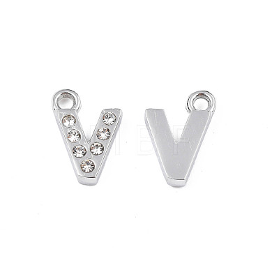 304 Stainless Steel Charms STAS-N095-137V-1