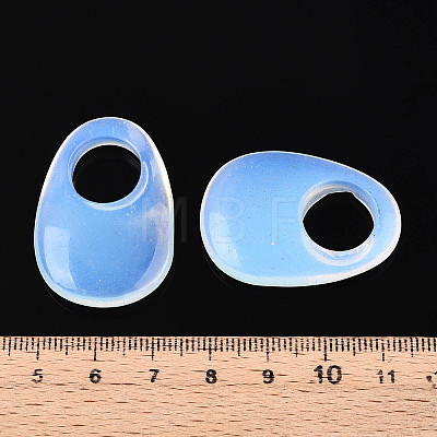 Opalite Large Hole Pendants G-N348-06B-01-1