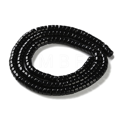 Natural Obsidian Beads Strands LS-G-H230-61-1