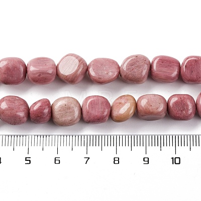 Natural Rhodonite Beads Strands G-G146-A06-02-1