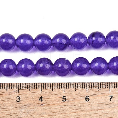 Dyed Natural White Jade Beads Strands GG-CBAD029-A02-8mm-1