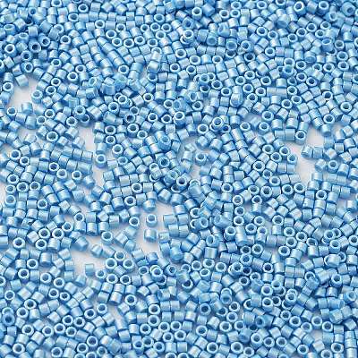 Baking Paint Glass Seed Beads SEED-S042-15B-28-1