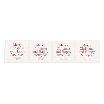 Christmas Theme Paper Self-Adhesive Stickers DIY-M070-08J-1