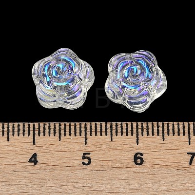 Transparent Glass Beads DGLA-E004-04B-1