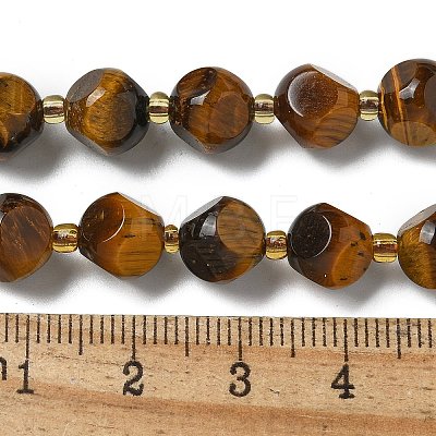 Natural Tiger Eye Beads Strands G-K387-A04-02-1